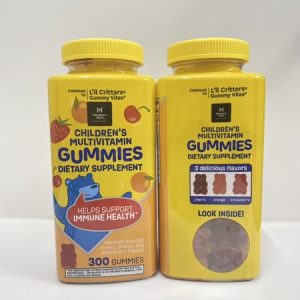 Kẹo Dẻo Bổ Sung Vitamin Tổng Hợp Gummy Gấu L’il Critters Gummy Vites 300 viên của Mỹ