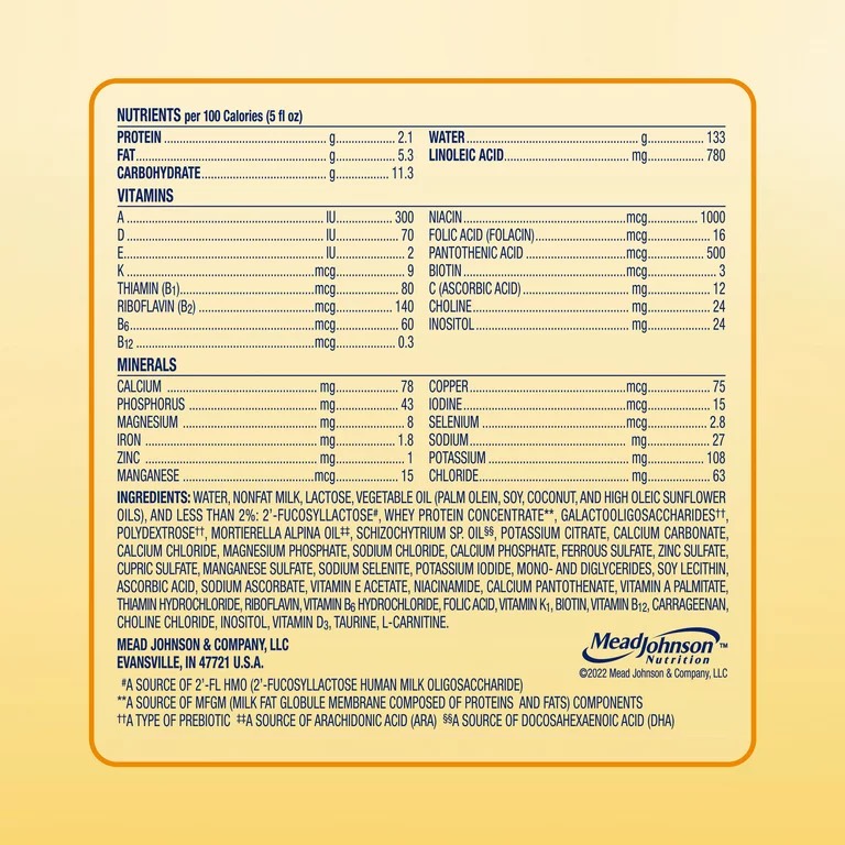 Sữa Enfamil Vàng NeuroPro cho bé 0 – 12 tháng (802 gr) - Mỹ