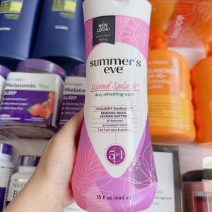 Dung dịch vệ sinh phụ nữ Summer’s Eve Cleansing Wash 444ml (Island Splash)