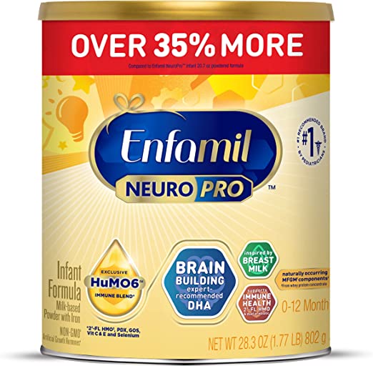 Sữa Enfamil Vàng NeuroPro cho bé 0 – 12 tháng (802 gr) - Mỹ