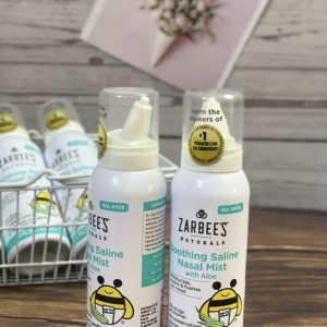 Xịt mũi Cho Bé Chiết Xuất Nha Đam Zarbee's Naturals Soothing Saline Mist with Aloe 188ml