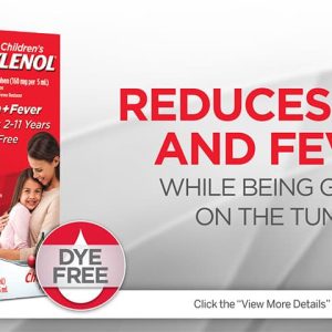 Siro Giảm Đau Hạ Sốt Cho Trẻ Sơ Sinh Infants’ Tylenol Pain Fever 60ml (0-2 tuổi) - Mỹ