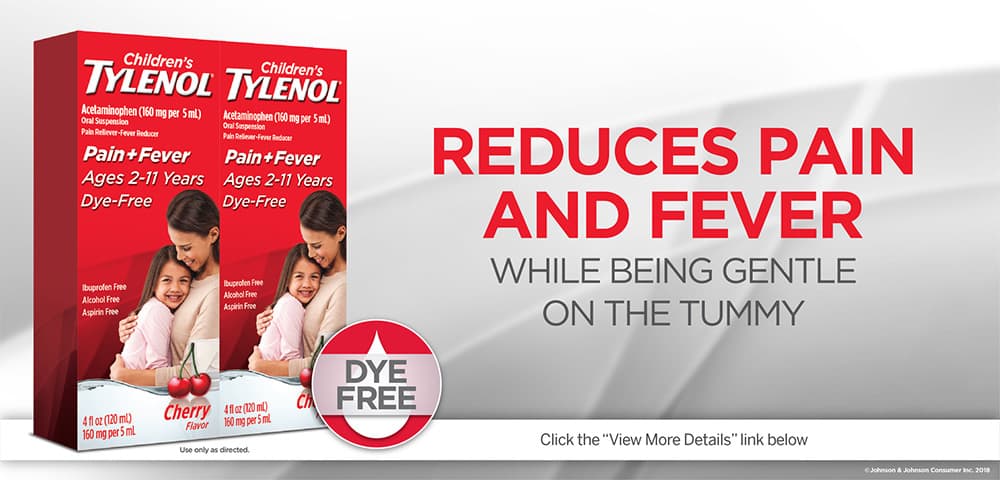 Siro Giảm Đau Hạ Sốt Cho Trẻ Sơ Sinh Infants’ Tylenol Pain Fever 60ml (0-2 tuổi) - Mỹ