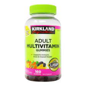 Kẹo Dẻo Viatmin Tổng Hợp Kirkland Signature Adult Multivitamin Gummies 160 viên của Mỹ