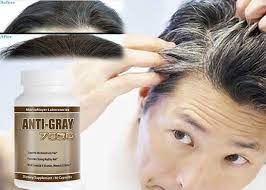 Viên Uống Trị Tóc Bạc Sớm Super Anti Gray Hair 7050 hộp 60 viên Mỹ