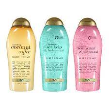 Sữa Tắm Tẩy Tế Bào Chết OGX Coconut Coffee Scrub & Wash 577ml
